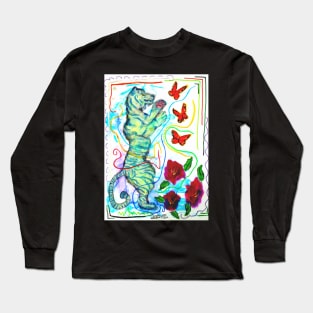 Jade Tiger Long Sleeve T-Shirt